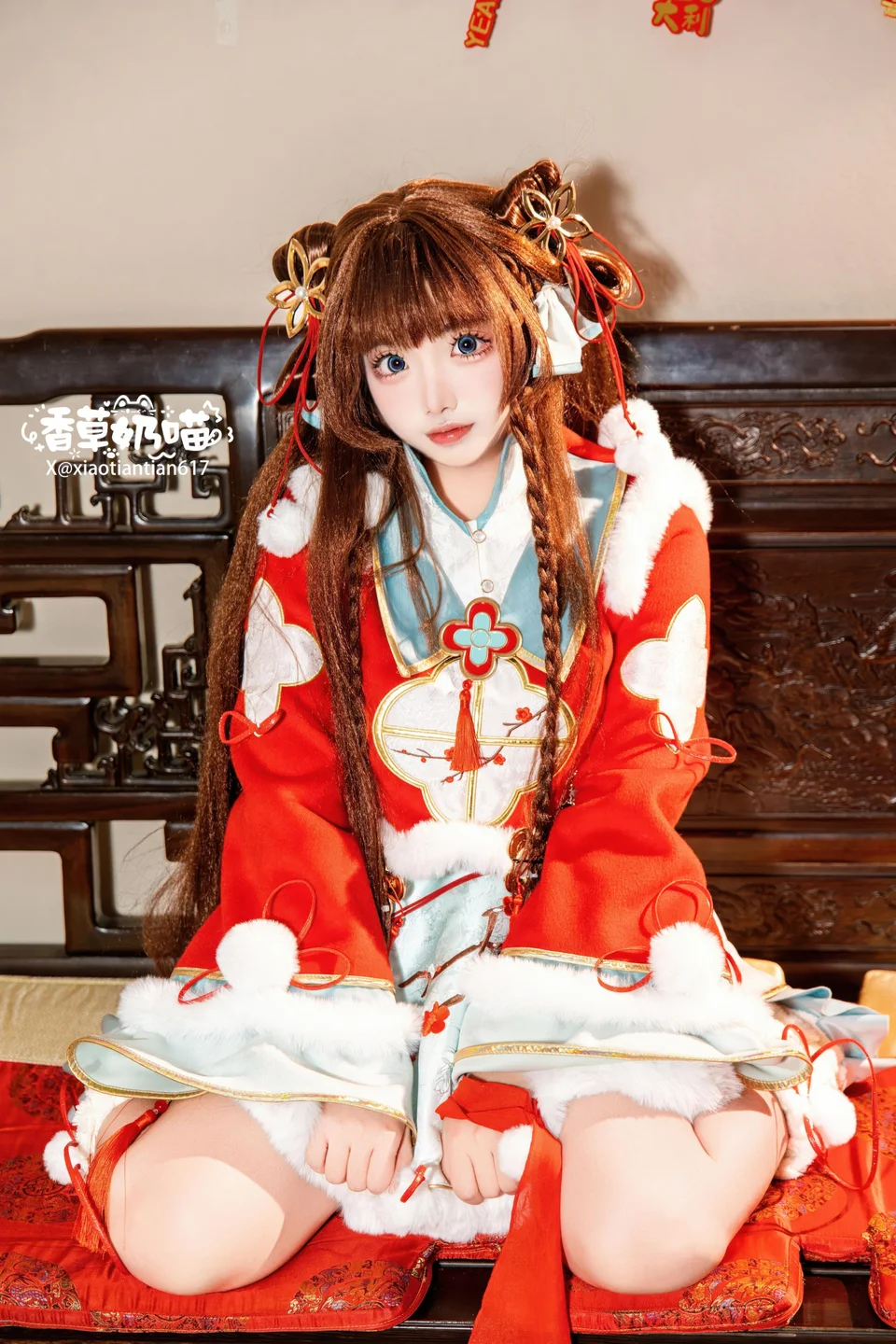 香草奶喵 - No.002 日进斗金 [108P,15V-1.30GB] tg@simisebaisi 【丝足阁】015.webp